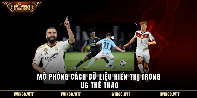 Mô phỏng cách dữ liệu hiển thị trong UG thể thao